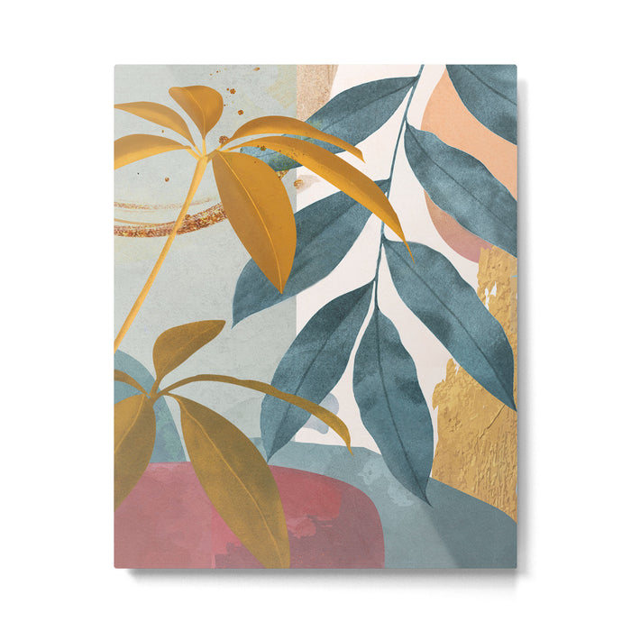 Abstract Tropical Art XIII Metal Print Gallery Image 1
