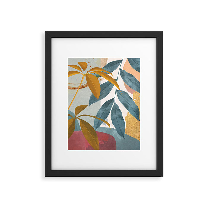Abstract Tropical Art XIII Framed Art Print Gallery Image 1