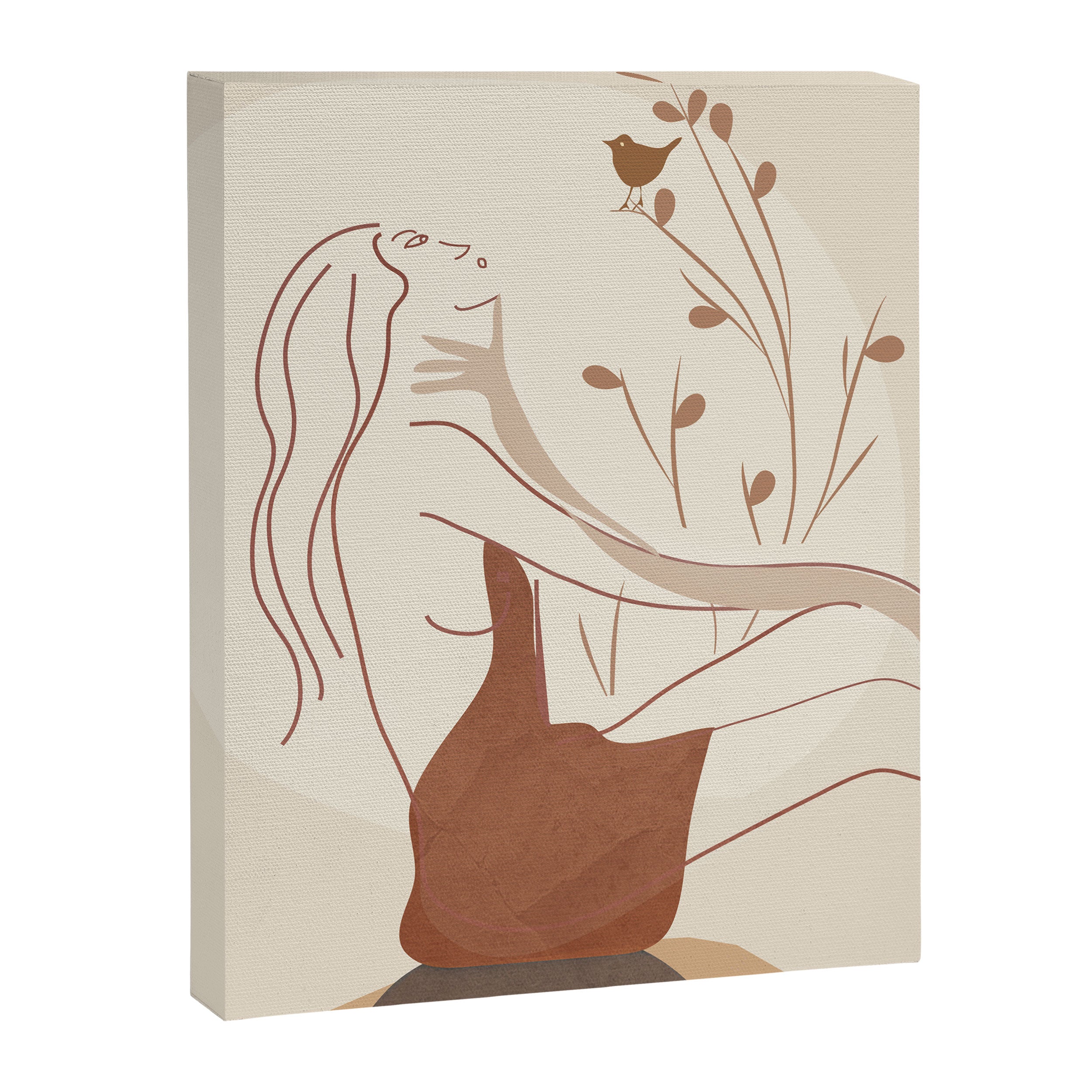 Abstract Woman Canvas Print Gallery Image 6
