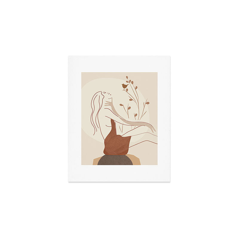 Abstract Woman Art Print Gallery Image 1