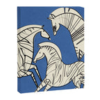Abstract Zebras 3 Canvas Print Gallery Image 6