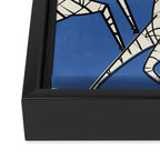 Abstract Zebras 3 Framed Canvas Print Gallery Image 3