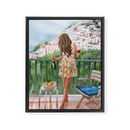 Amalfi Reverie Framed Canvas Print Gallery Image 6