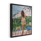 Amalfi Reverie Framed Canvas Print Gallery Image 2