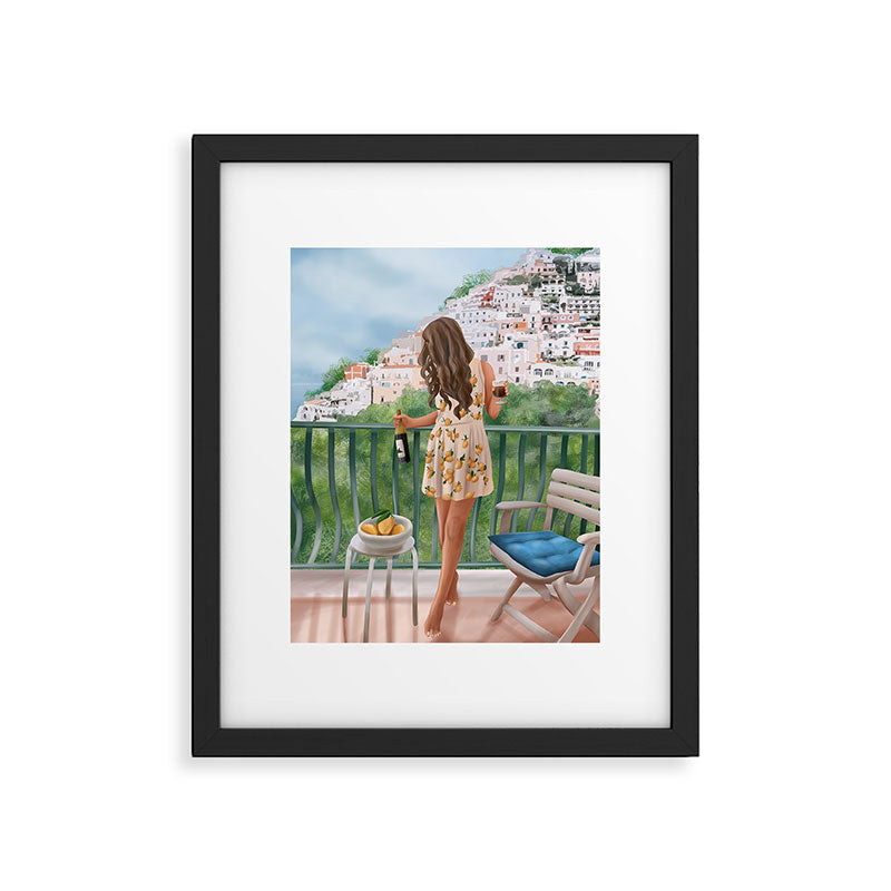 Amalfi Reverie Framed Art Print Gallery Image 5