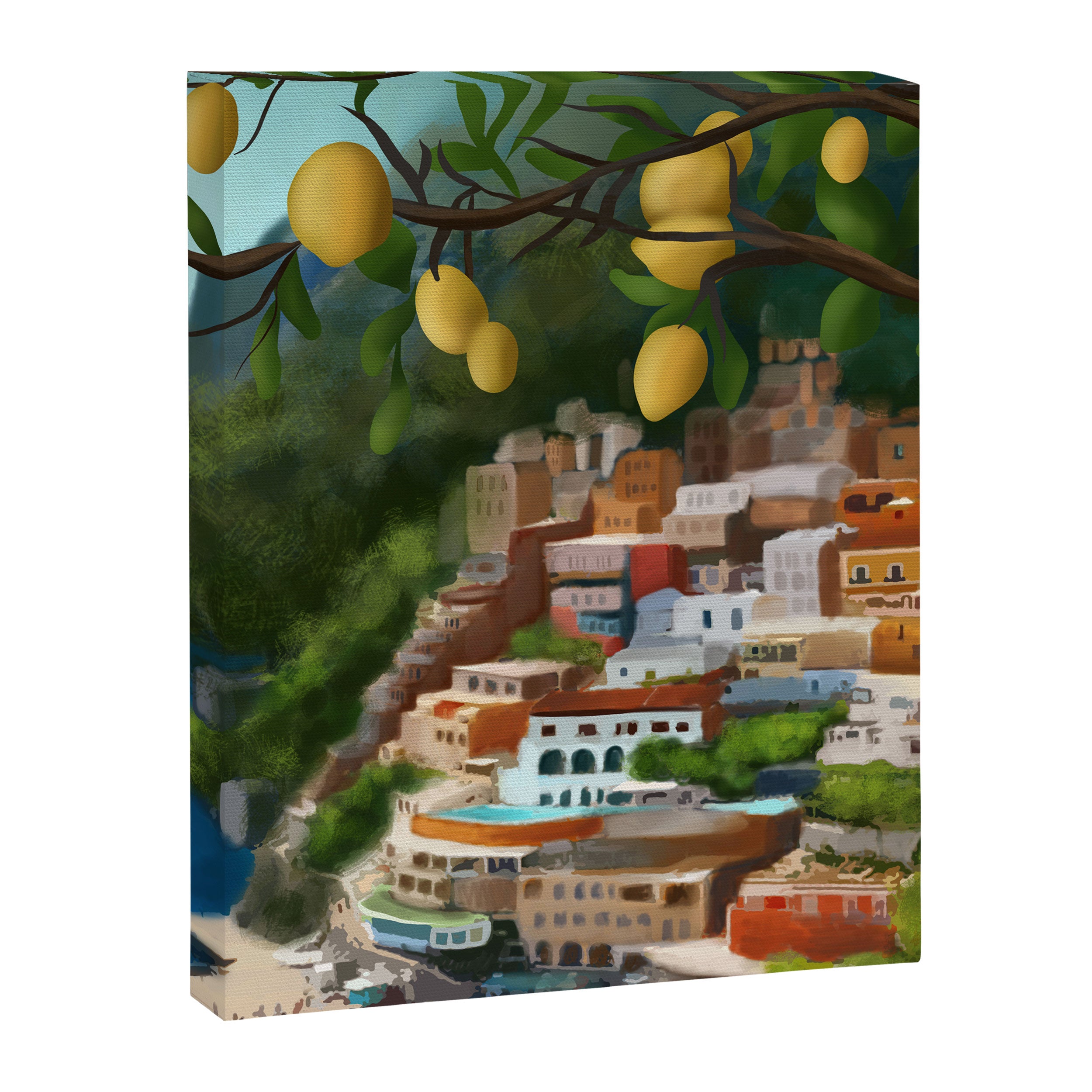 Amalfi Sunshine Grove Canvas Print Gallery Image 6