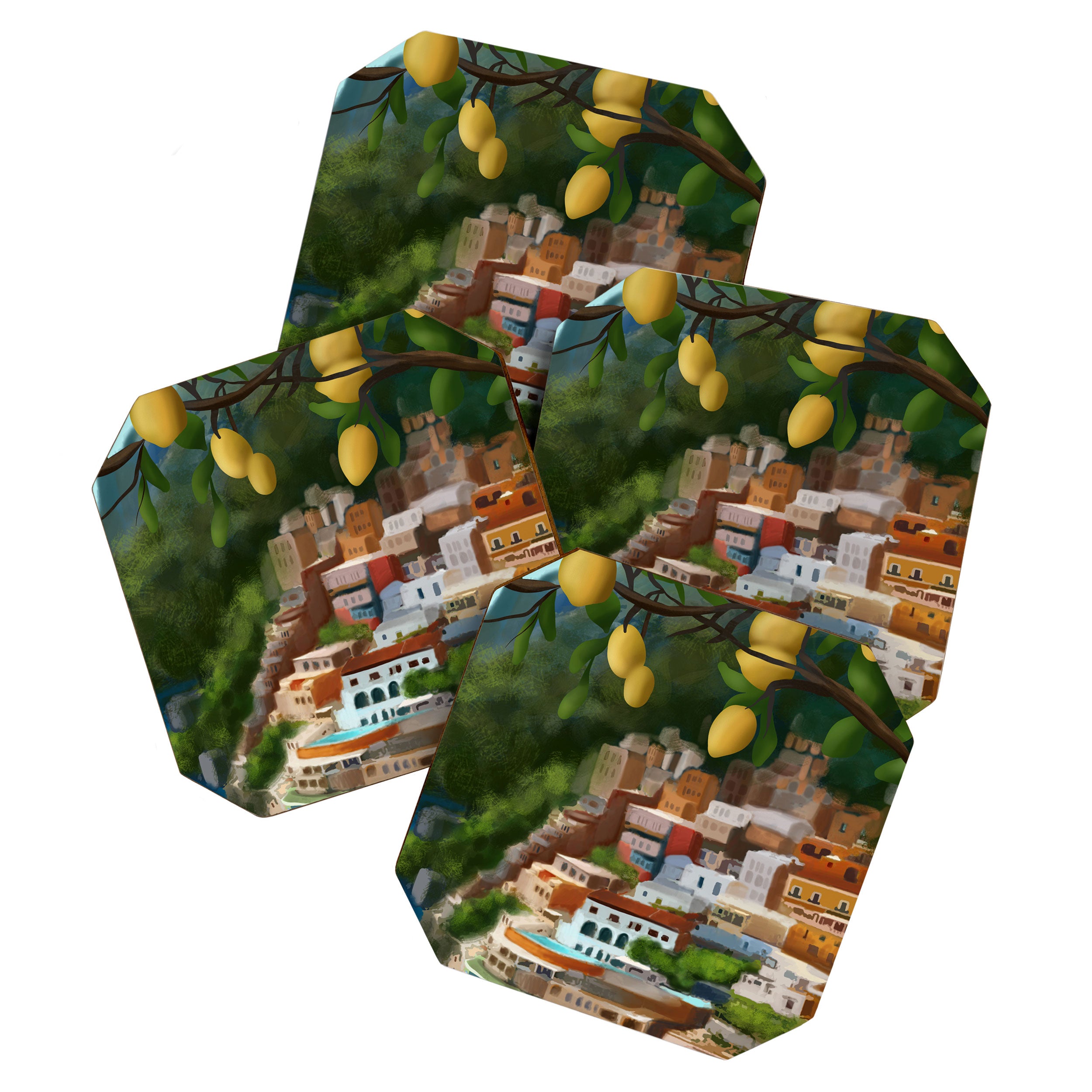 Amalfi Sunshine Grove Coaster Gallery Image 1