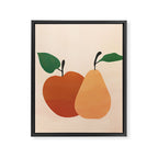 An Apple and a Pear Framed Canvas Print Gallery Image 6