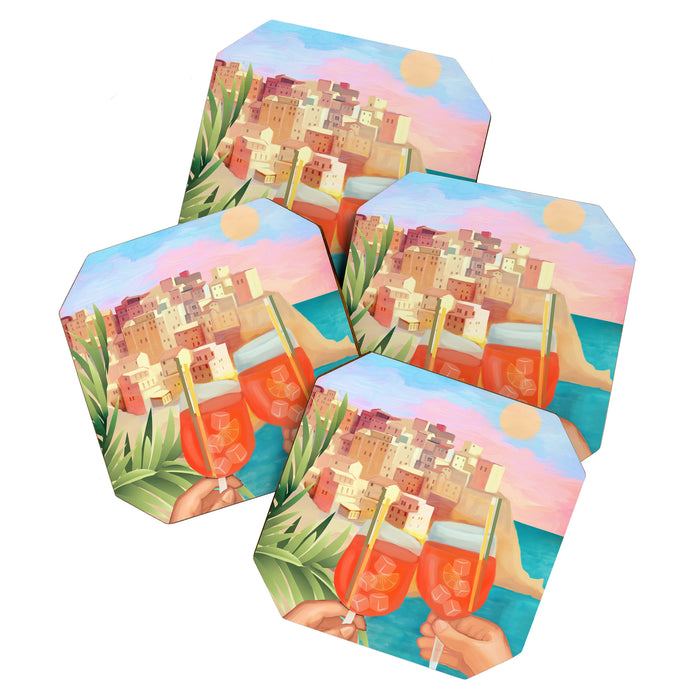 Aperol Sunset Coaster Gallery Image 1