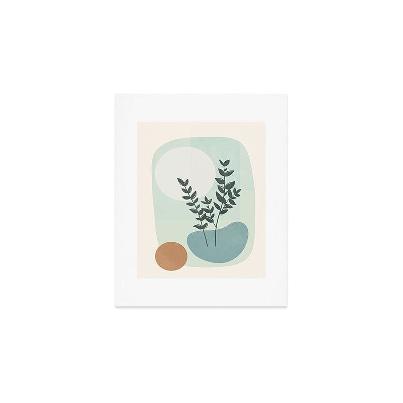 Azzurro Shapes No 51 Art Print Gallery Image 1
