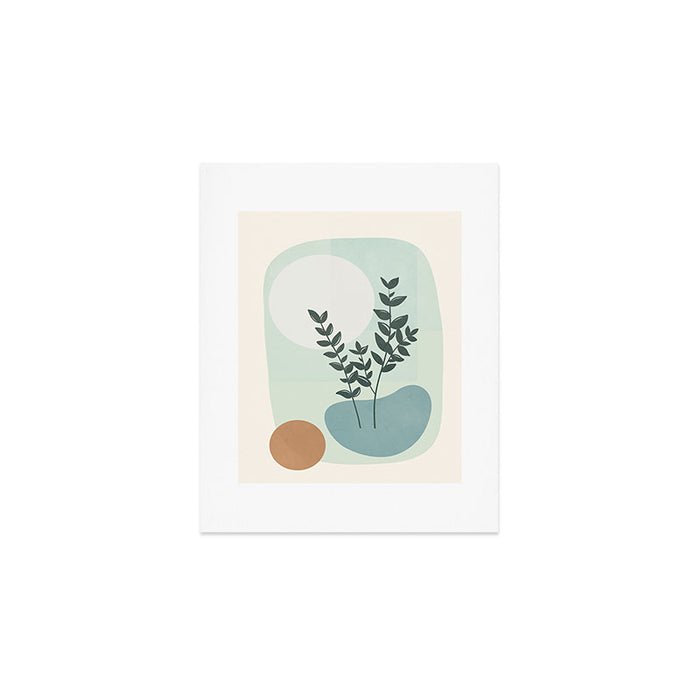 Azzurro Shapes No 51 Art Print Gallery Image 1