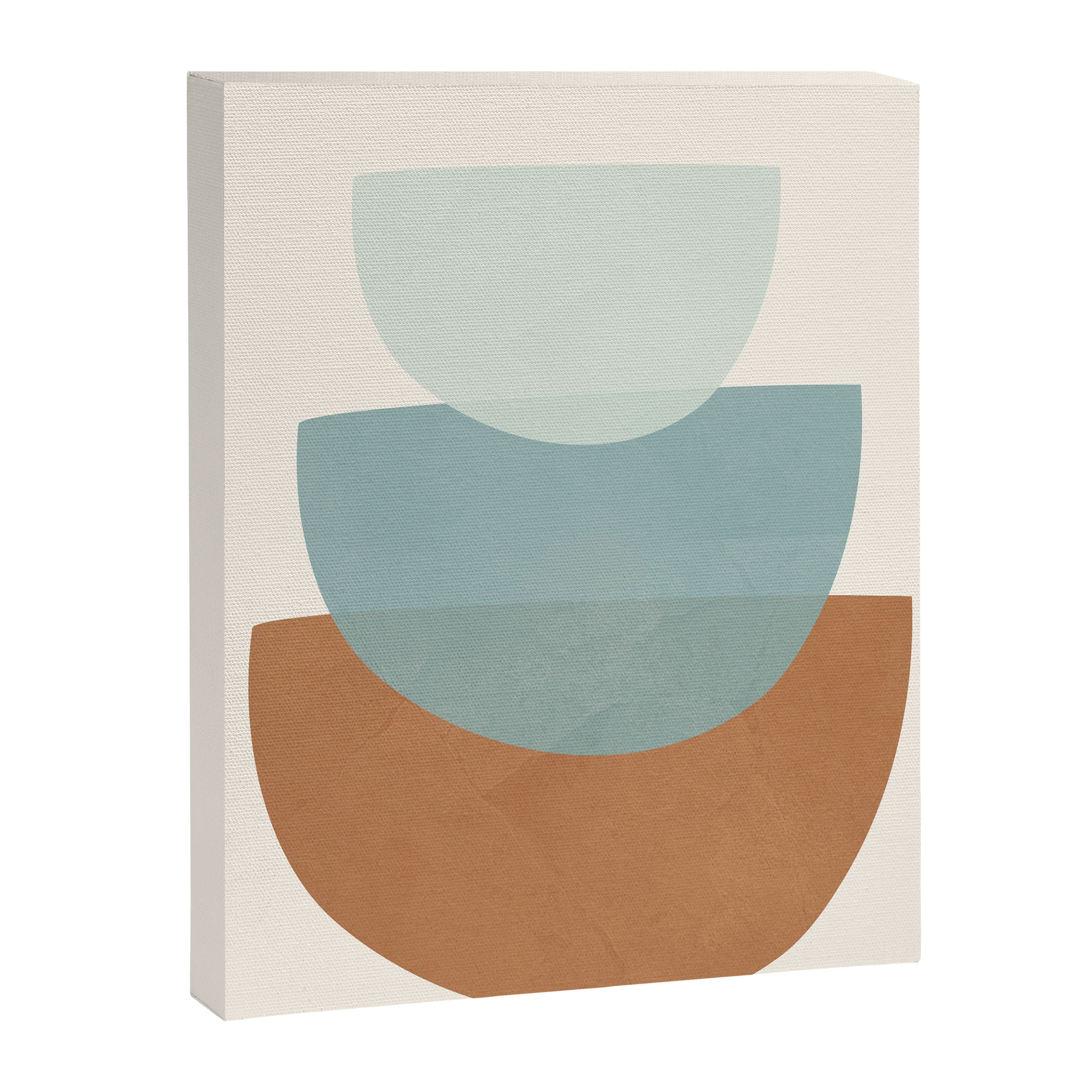 Azzurro Shapes No 56 Canvas Print Gallery Image 8