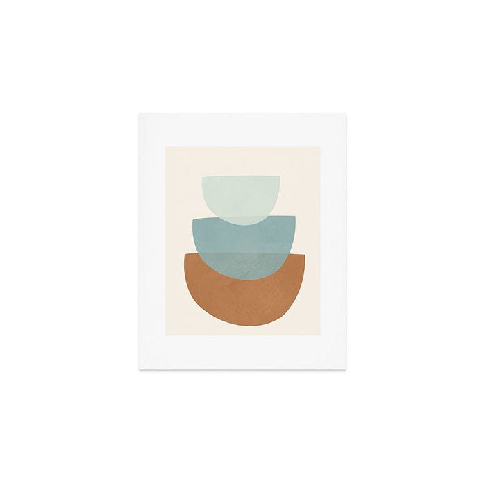 Azzurro Shapes No 56 Art Print Gallery Image 1