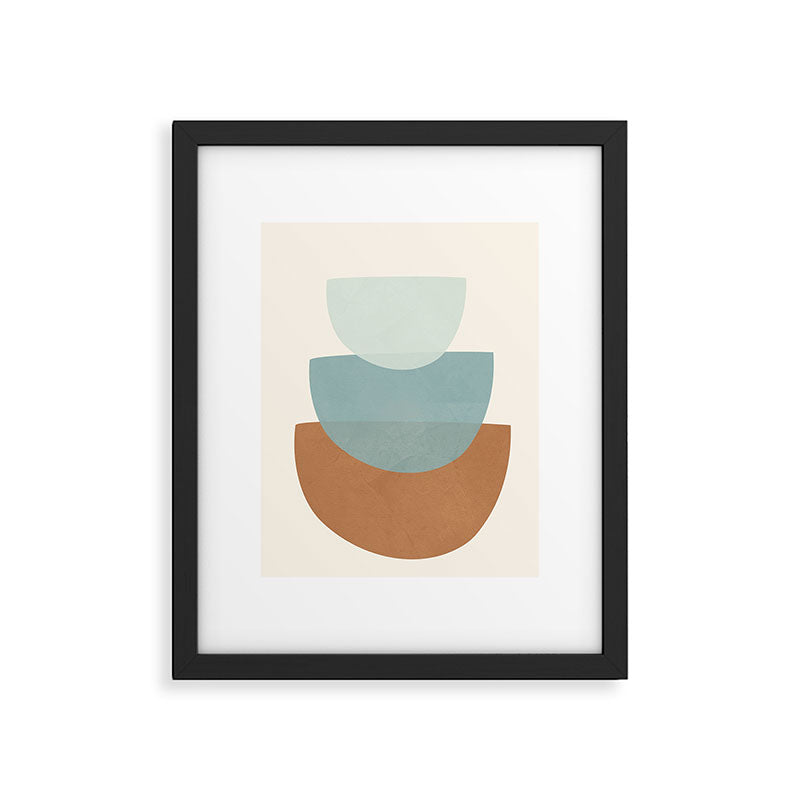 Azzurro Shapes No 56 Framed Art Print Gallery Image 6