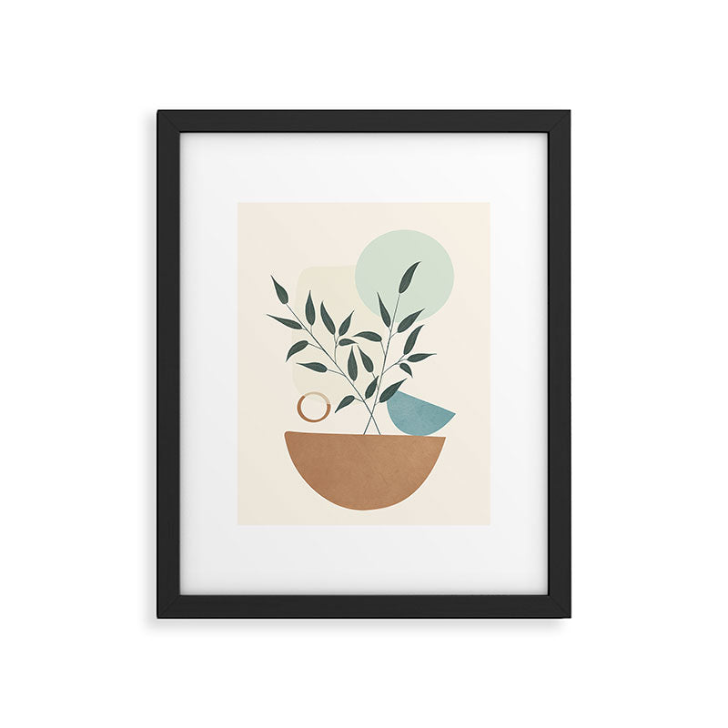 Azzurro Shapes No 57 Framed Art Print Gallery Image 6