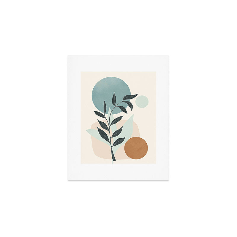 Azzurro Shapes No 53 Art Print Gallery Image 1