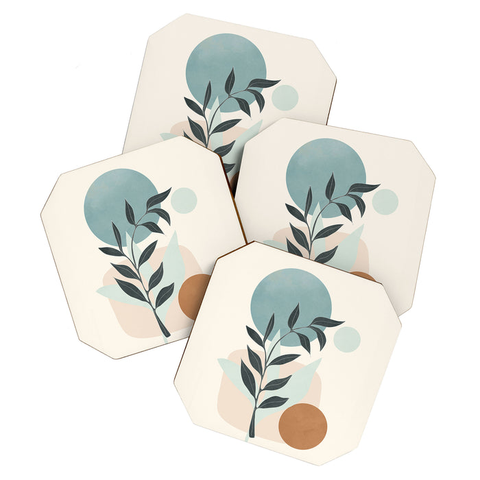 Azzurro Shapes No 53 Coaster Gallery Image 1