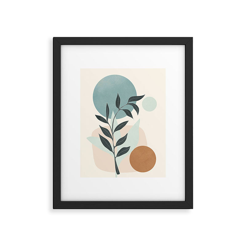 Azzurro Shapes No 53 Framed Art Print Gallery Image 4