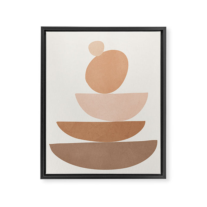 Balancing Elements I Framed Canvas Print Gallery Image 1