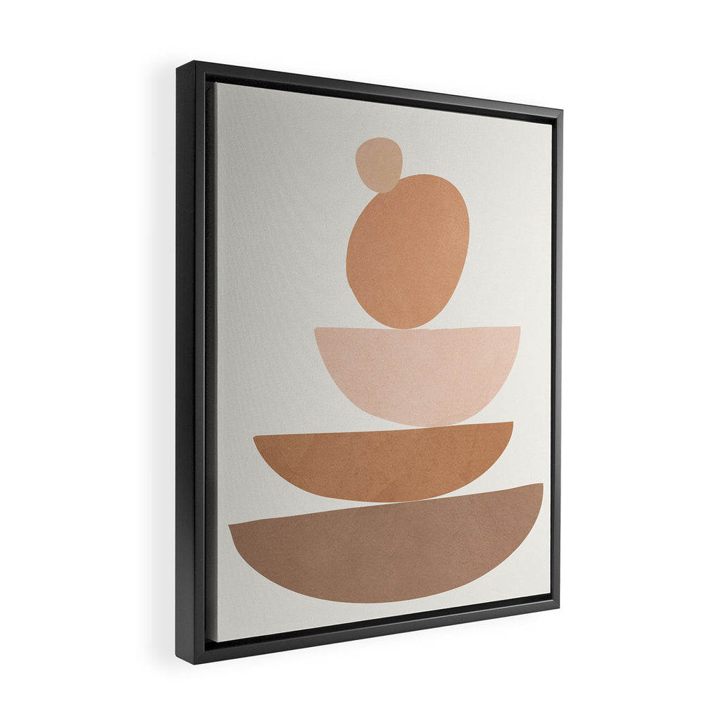 Balancing Elements I Framed Canvas Print Gallery Image 2