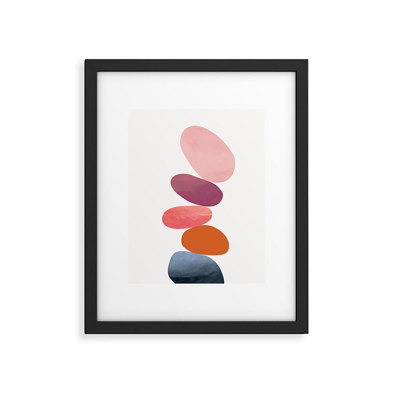 Balancing Stones 23 Framed Art Print Gallery Image 5