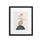 Balancing Stones 24 Framed Art Print Gallery Image 5