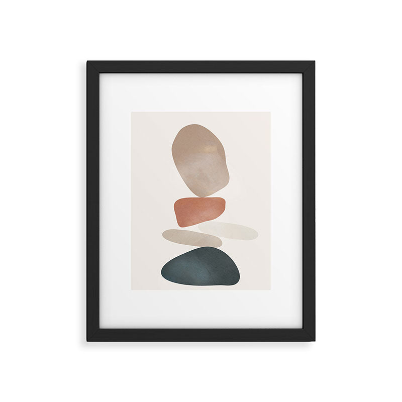 Balancing Stones 25 Framed Art Print Gallery Image 5
