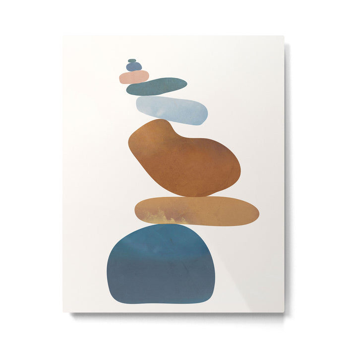 Balancing Stones 30 Metal Print Gallery Image 1