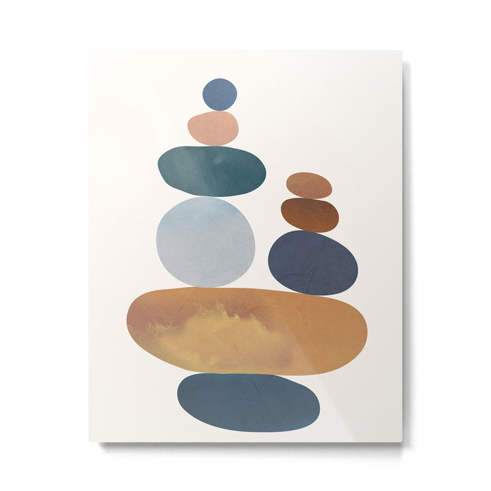Balancing Stones 31 Metal Print Gallery Image 1