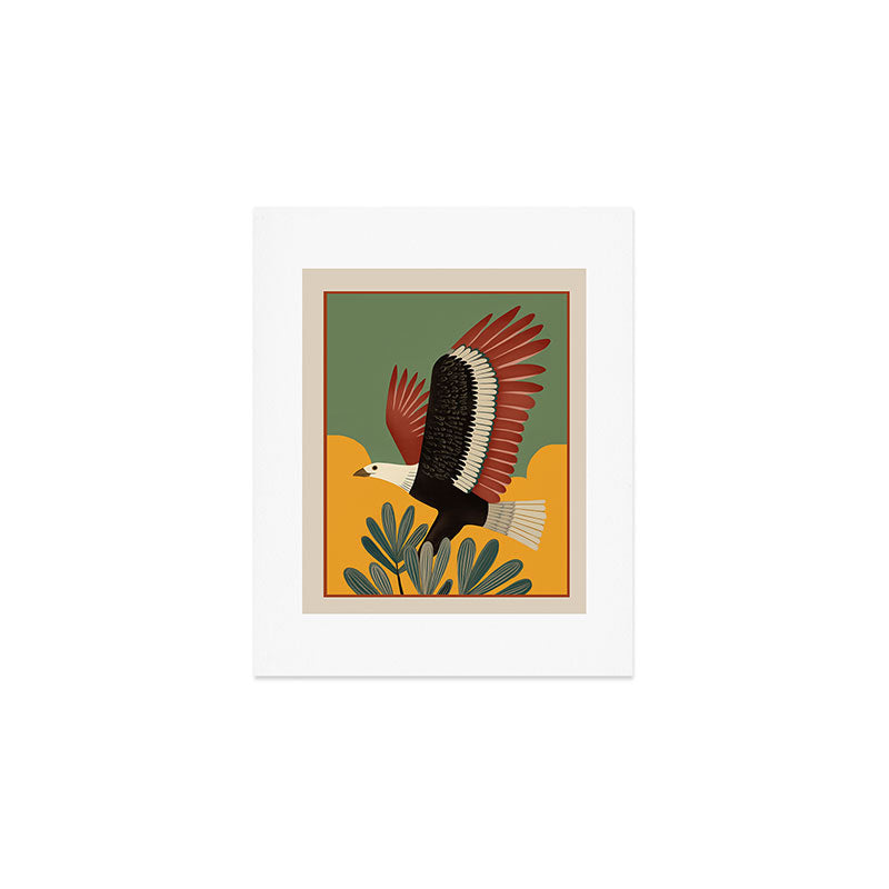 Bald Eagle in Flight Art Print Gallery Image 1
