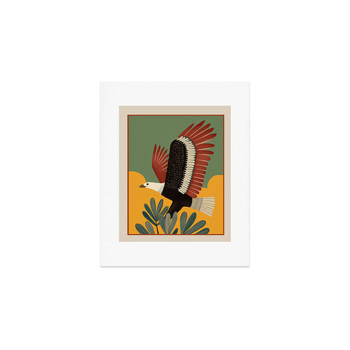 Bald Eagle in Flight Art Print Gallery Image 1