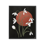 Beautiful Snowdrop Flowers 1 Framed Canvas Print Gallery Image 6