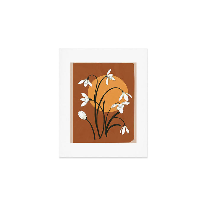 Beautiful Snowdrop Flowers 2 Art Print Gallery Image 1