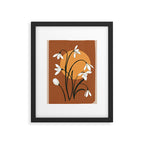 Beautiful Snowdrop Flowers 2 Framed Art Print Gallery Image 5