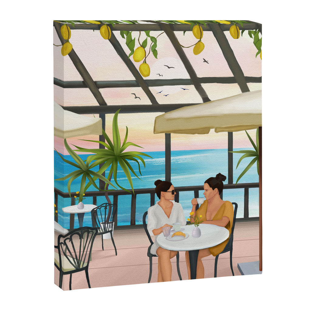 Beneath the Lemon Canopy Canvas Print Gallery Image 6