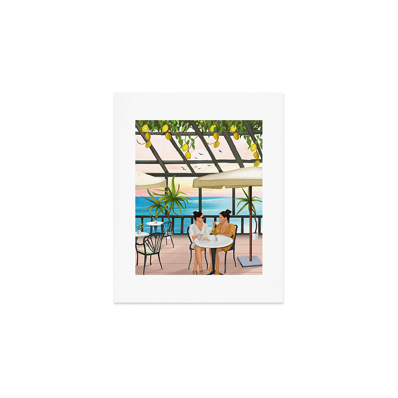 Beneath the Lemon Canopy Art Print Gallery Image 1