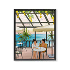 Beneath the Lemon Canopy Framed Canvas Print Gallery Image 6