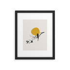 Bird and the Setting Sun Framed Art Print Gallery Image 5
