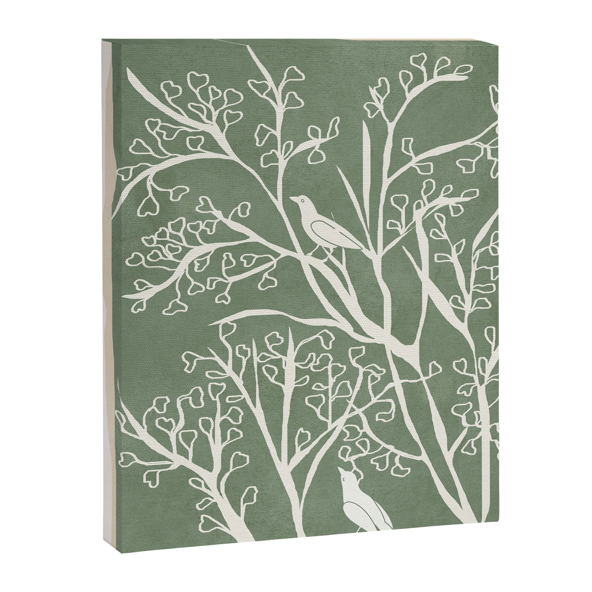 Birds on Branches 02 Canvas Print Gallery Image 8