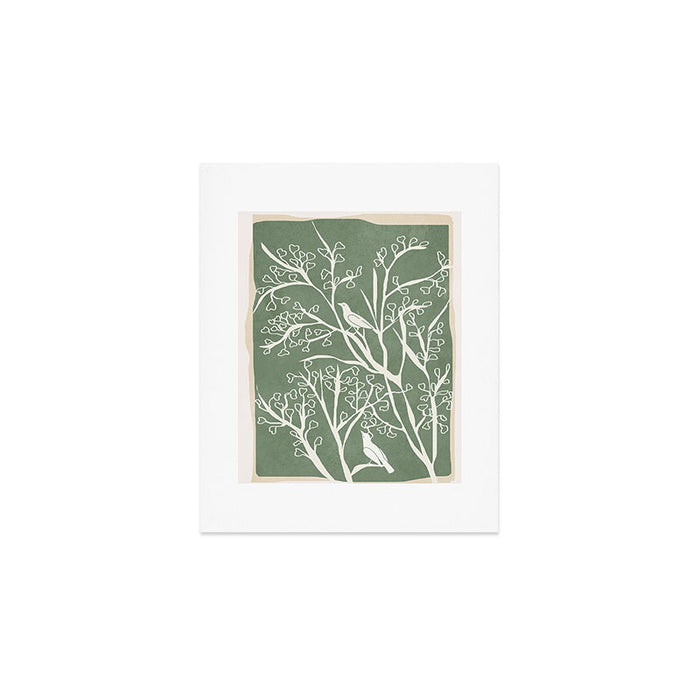 Birds on Branches 02 Art Print Gallery Image 1