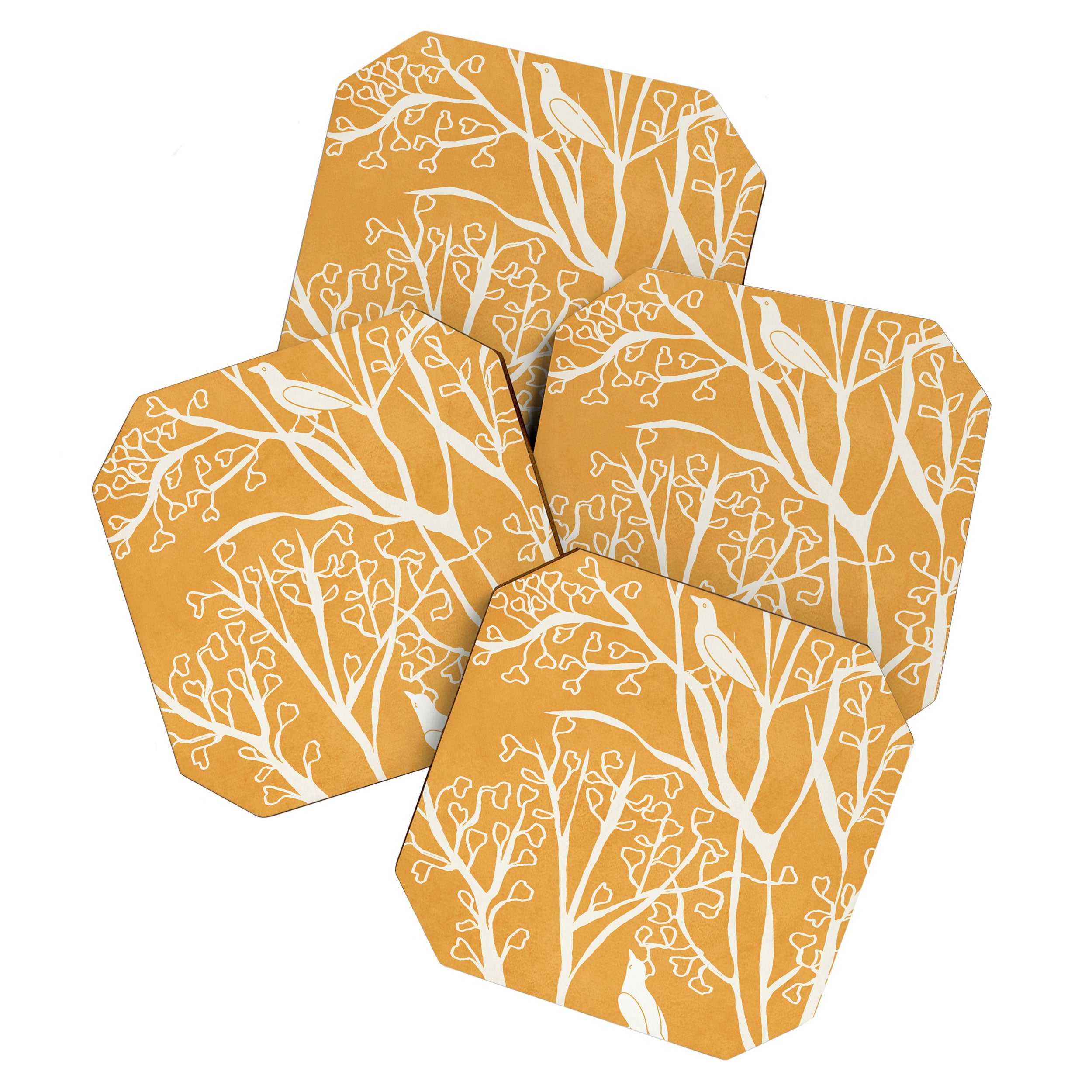 Birds on Branches 03 Coaster Gallery Image 1