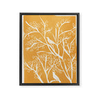 Birds on Branches 03 Framed Canvas Print Gallery Image 8