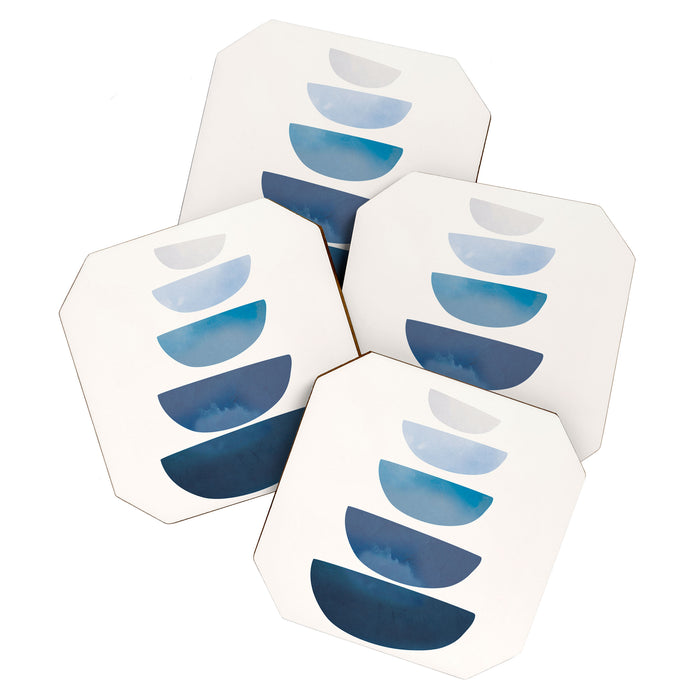 Blue Stack 02 Coaster Gallery Image 1
