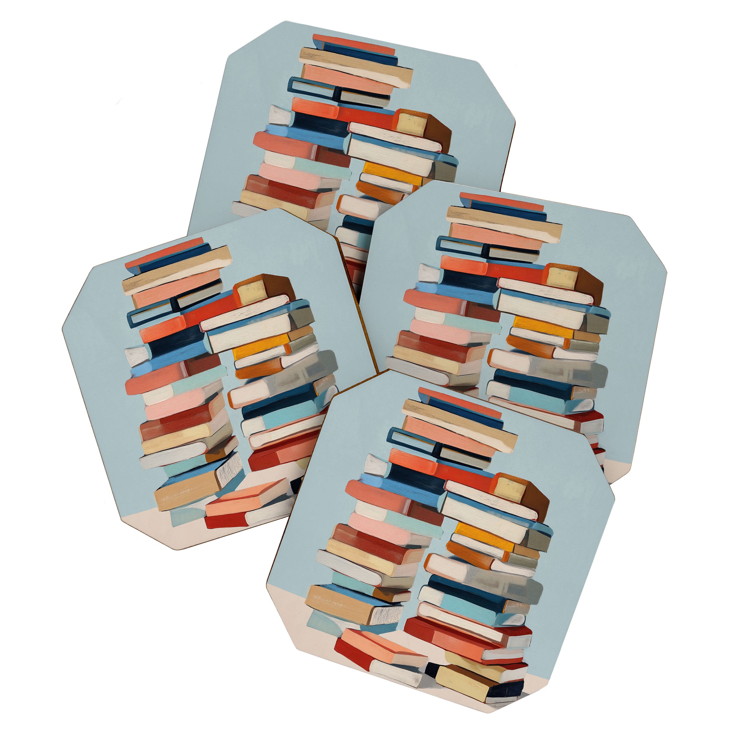 Books in Balance Coaster Gallery Image 1
