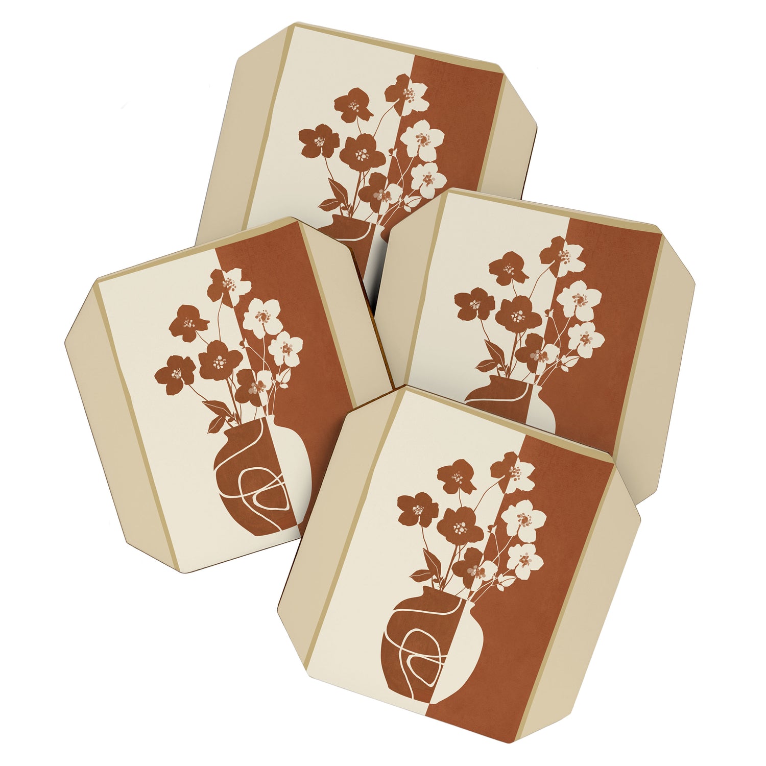 Botanical Contras 5 Coaster Gallery Image 1