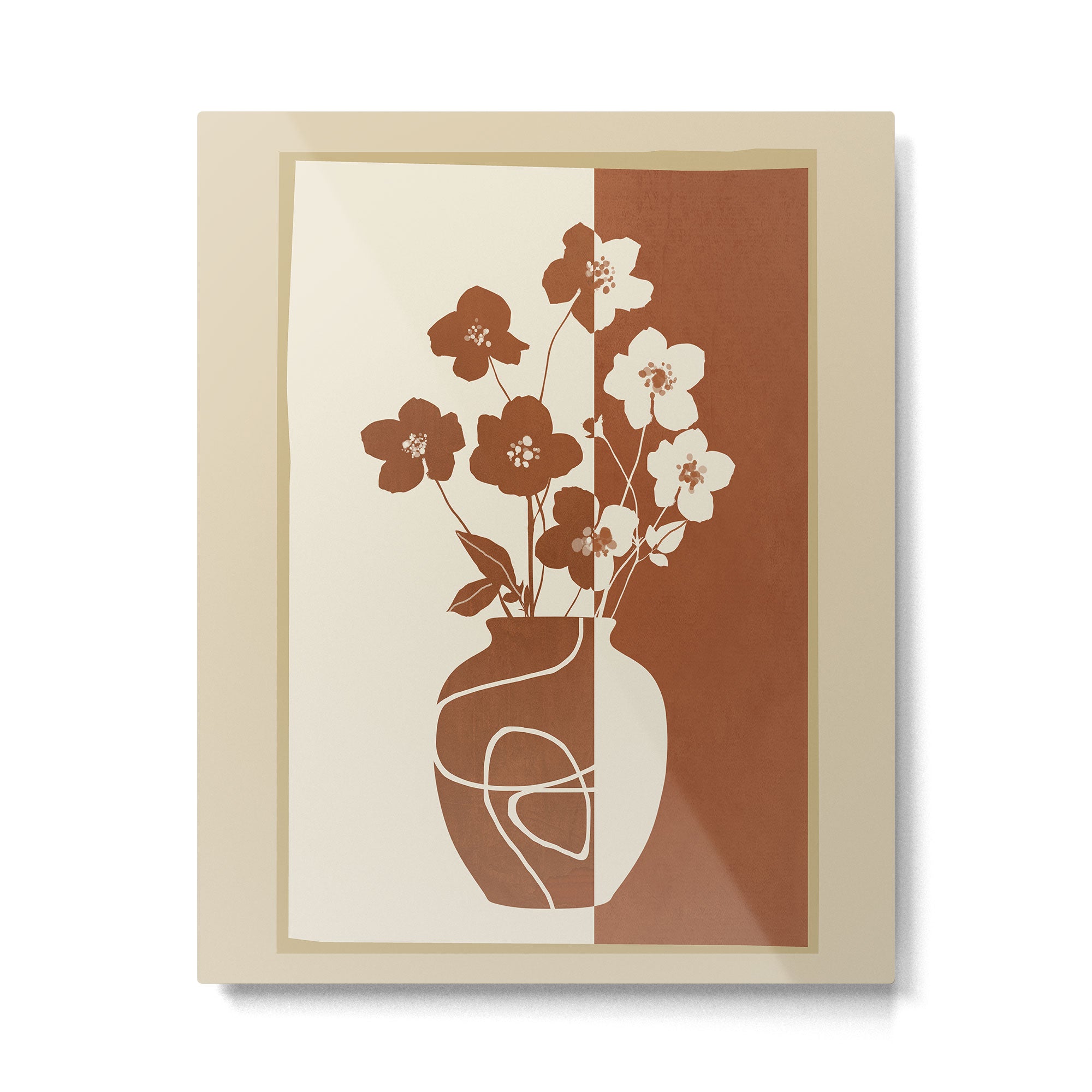 Botanical Contras 5 Metal Print Gallery Image 6
