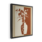 Botanical Contras 6 Framed Canvas Print Gallery Image 2