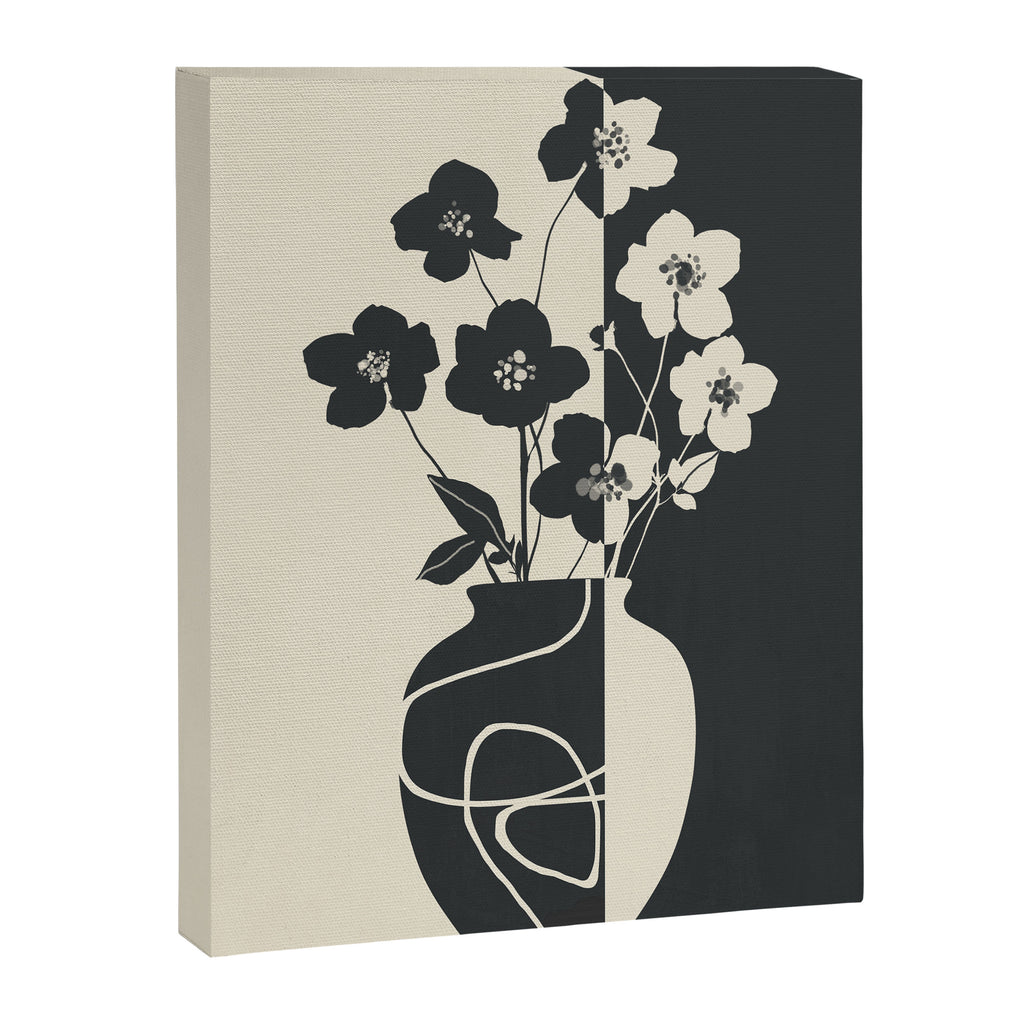 Botanical Contrast 1 Canvas Print Gallery Image 8