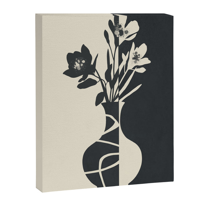 Botanical Contrast 2 Canvas Print Gallery Image 1