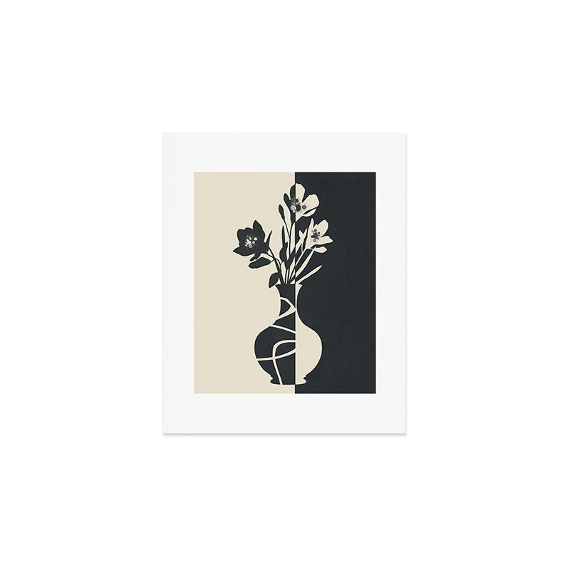 Botanical Contrast 2 Art Print Gallery Image 1